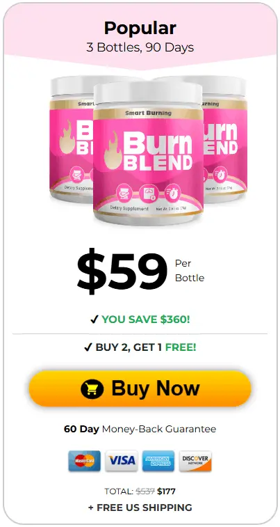 Buy BurnBlend 3 Bottle